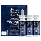 Head & Shoulders Scalp X minoxidil bottle for twice-daily application