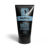 HeadBlade HeadLube Matte bottle front shows matte finish hydration