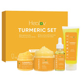 Healov turmeric face cream with vitamin C brightens and evens skin tone