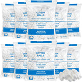 Heigble cotton balls bulk 2000 pieces in sealed bags for gentle skincare and makeup removal