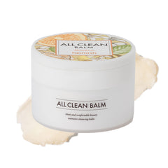 HEIMISH All Clean Balm Mandarin jar front showing the product for easy makeup removal.