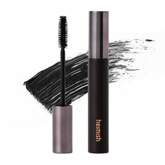 HEIMISH Dailism mascara full-lash look shows bold volume for all-day impact.