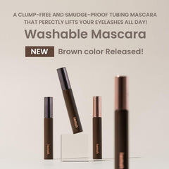 HEIMISH Dailism Smudge Stop Mascara wand closeup with precise coating