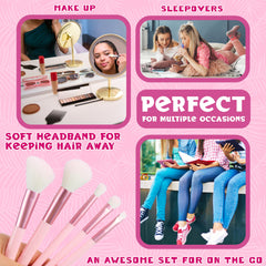 Hello Kitty face brushes delivering smooth blending for your daily routine