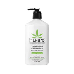 Hempz body lotion quick absorption closeup shows lightweight texture for smooth skin.