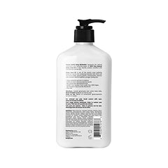 Hempz body lotion shea butter avocado oil ingredients highlight conditioning and soothing benefits.