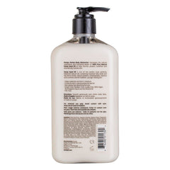 Hempz Body Moisturizer Original label close-up shows vegan, paraben-free formula.