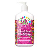 Hempz Buttercream Vanilla Cake lotion bottle for daily moisturization and pampering