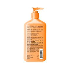 Citrus Blossom lotion texture close-up on smooth skin