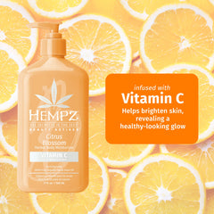 Vitamin C boost from Citrus Blossom for refreshed-looking skin