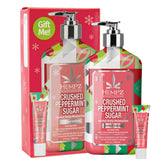 Hempz Crushed Peppermint Body Lotion pump provides lightweight hydration.