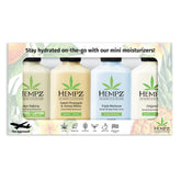 Hempz Everyday Favorities Sweet Pineapple Honeymelon mini lotion for on-the-go moisture