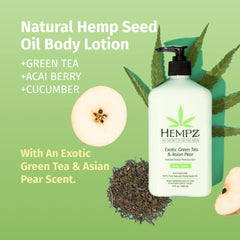 Hempz Shea Butter cream texture close-up emphasizes rich conditioning