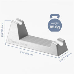 The Henson Shaving Stand lightweight-85g is travel-friendly for on-the-go grooming.