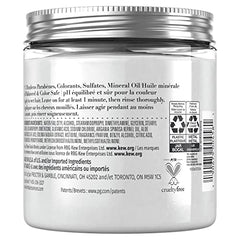 Herbal Essences bio renew hemp and aloe mask jar closeup highlights creamy texture and premium feel