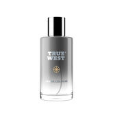Herban Cowboy True West bottle-front view showcases rugged aroma for daily confidence.