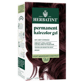 Herbatint hair dye 5M Light Mahogany Chestnut packaging highlights sustainable, reusable design.