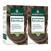 Herbatint permanent hair dye 6N dark blonde applying formula for even gray coverage