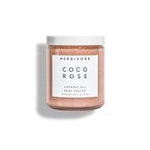 HERBIVORE Coco Rose body polish jar with rich texture for hydration