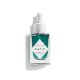 Herbivore Lapis Facial Oil bottle close-up showing balanced hydration for oily skin