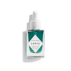 Herbivore Lapis Facial Oil bottle close-up showing balanced hydration for oily skin