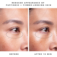 HERBIVORE Moon Dew under-eye application shows soothing hydration for makeup-ready skin