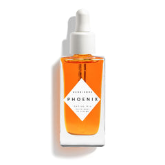 Herbivore Phoenix Face Oil bottle – premium container for luxurious hydration renewal.