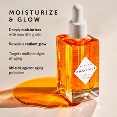 Herbivore Phoenix Face Oil rosehip oil – nourishes healthy-looking, radiant skin.