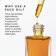 HERBIVORE Phoenix Face Oil with sea buckthorn berries indicating skin conditioning