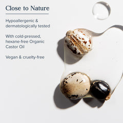 Heritage Store minimal ingredients label emphasizes clean formulation for all hair types