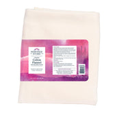 Heritage Store organic cotton flannel wrap front view for reusable castor oil packs