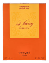 Hermès 24 Faubourg bottle on surface ready for daily fragrance