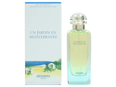 Hermès Un Jardin En Mediterranée orange blossom note on bottle for uplifting vibe