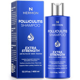 Hermon Folliculitis Shampoo bottle for soothing scalp care
