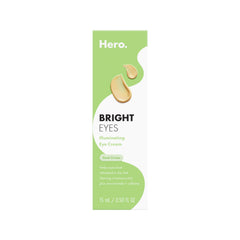HERO COSMETICS Bright Eyes eye cream tube for a luminous under-eye look