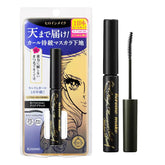 Heroine Make Clear Mascara Primer curved brush closeup for precise lash definition