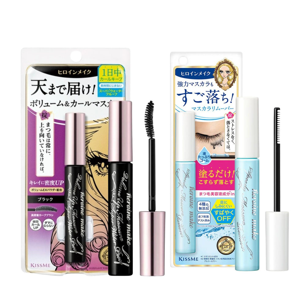 Heroine Make mascara curvy brush for defined lashes and volume