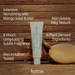 hetras mango seed butter detail highlighting rich nourishment