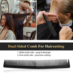 HEYMKGO wide-tooth comb for safe detangling of thick hair