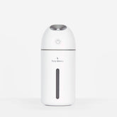 Hey Dewy wireless humidifier pearl finish boosts bedside hydration with rechargeable design.