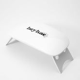 Heyhae LED lamp portable-compact: lightweight and travel-ready for at-home gel manicures.