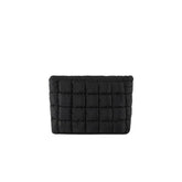 HFLZBRO bolso maquillaje puf acolchado, ideal para viajar con estilo