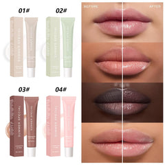 HHLTOH natural tint swatch demonstrates subtle color with a glossy finish