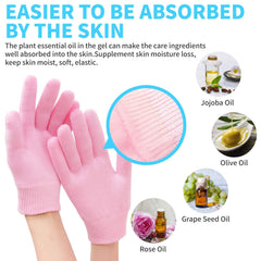 HI FINE CARE moisturizing socks close-up for intense foot hydration and repairing dry heels.
