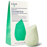 HIBAR Maintain Shampoo Bar packaging on display, highlighting eco-friendly plastic-free packaging