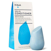 HIBAR Moisturize Conditioner Bar front view emphasizes compact solid formula for travel-friendly hydration.