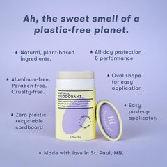 HIBAR plastic-free packaging emphasizes an eco-friendly personal-care routine.