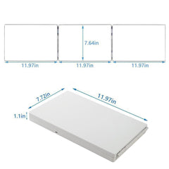 HIEEY height adjustable hooks enable customized standing or hanging setup.