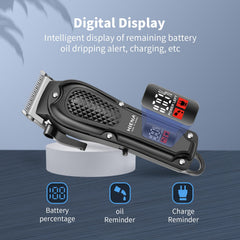 HIENA PRO nose and ear trimmer features 360-degree trimming for easy maintenance.