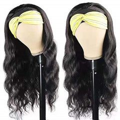 higher headband wig virgin Brazilian hair for soft, natural body wave texture